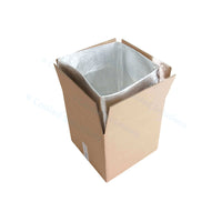 Thermodoos opvouwbaar - 350 x 350 x 350 mm + (6 Laags isolatiezak)