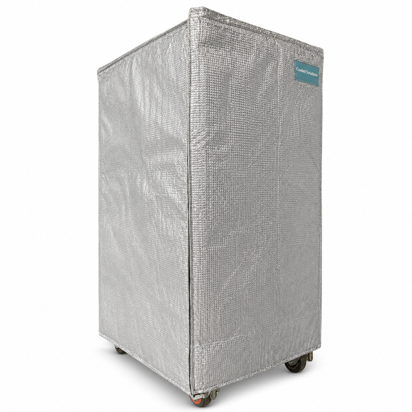 Herbruikbare thermohoes rolcontainer 85 x 70 x 150 cm zonder opening